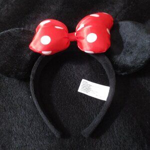 Disney Parks Plush Minnie Mouse Headband